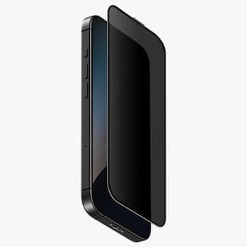 UNIQ Kaljeno staklo za iPhone 16 Plus Optix Privacy s aplikatorom
