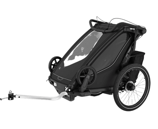 Thule Chariot Sport 2 Single prikolica za bicikl, crna
