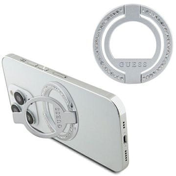 Guess Guess Do Magsafe Stalak Za Prstene I Gume Za Telefon S Ukrasnim Dijelom