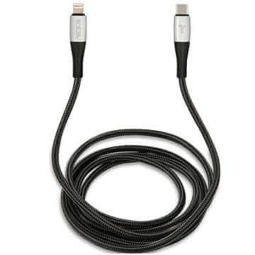 Tumi USB-C na Lightning kabel 1,5 m za brzo punjenje, crni