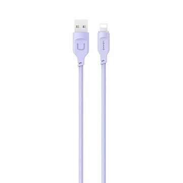 USAMS Lightning kabel 1,2 m za brzo punjenje, ljubičasti