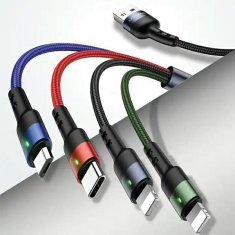 INNA Usams 4-U-1 Kabel Za Mobitele Na Lightning Micro Usb Usb-C 1,2 M 3 A
