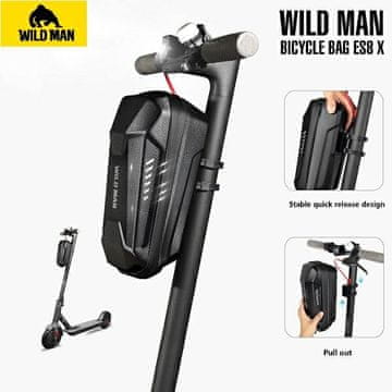 INNA Wildman Es8X Nosač Za Skuter S Vrećicama Od 4 L Na Ramu