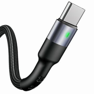USAMS USB-C kabel 1m 60W - brzo punjenje, pleteni