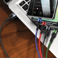 INNA Usams 4-U-1 Kabel Za Mobitele Na Lightning Micro Usb Usb-C 1,2 M 3 A
