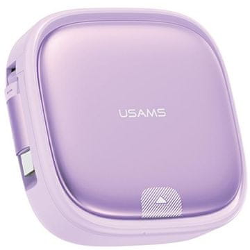 USAMS USAMS razvučni kabel 3u1 s kutijom MicroUSB/USB-C/Lightning 60W ljubičasti/purple SJ650USB03 (US-SJ650)