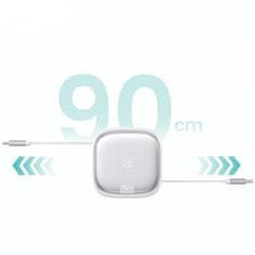 INNA Usams 3-U-1 Kabel Za Microusb Usb-C Na Lightning 60W Uvlačivi Srebrni S