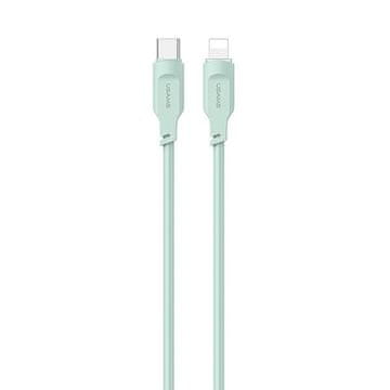 USAMS USB-C na Lightning kabel 1,2 m za brzo punjenje, zeleni
