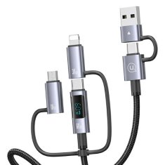 INNA Usams 6-U-1 Kabel Za Brzo Punjenje 60 W Za Iphone I Android Telefone 2 M Aluminijski
