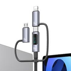 INNA Usams 6-U-1 Kabel Za Brzo Punjenje 60 W Za Iphone I Android Telefone 2 M Aluminijski