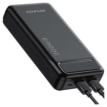 Awei Awei Powerbank P6K 20000Mah Za Telefone 2Xusb Pd S Micro-Usb Kabelom
