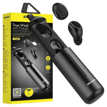 Awei Awei Bluetooth 5.0 Slušalice T55 Tws Za Gaming Mobilne Telefone Sa Stanicom