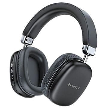 Awei AT7 crne bežične slušalice na uho