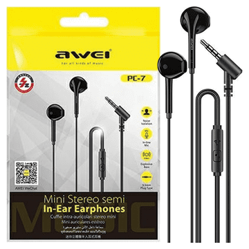Awei Awei Pc-7 Stereo Slušalice 3,5 Mm Priključak Za Računalo, Prijenosno Računalo, Telefon