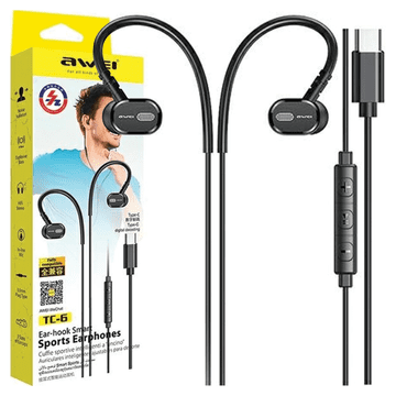 Awei Awei Tc-6 Usb-C Stereo Slušalice Za Pametne Mobitele Kompatibilne S Mobilnim Telefonima