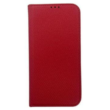 No Name Pametna magnetna preklopna maskica za iPhone 15 Pro, crvena