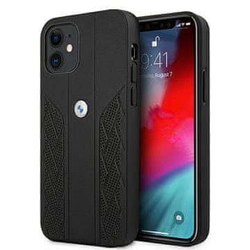 Bmw Bmw Futrola Za Iphone 12 Mini Bmhcp12Srsppk Tvrda Kožna Futrola Zakrivljena Perforirana