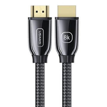 USAMS kabel hdmi - hdmi 3mUltra HD U67 2.1 8K crno/crno SJ498HD01 (US-SJ498)
