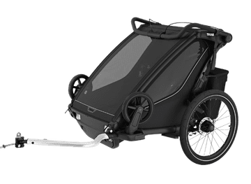 Thule Chariot Sport 2 Double prikolica za bicikl, crna