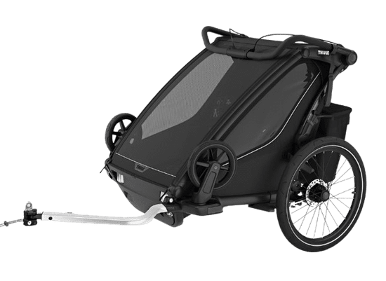 Thule Chariot Sport 2 Double prikolica za bicikl, crna