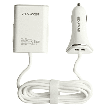 Awei Awei Auto Punjač C-400 9.6A 4Xusb Za Samsung Mobitele