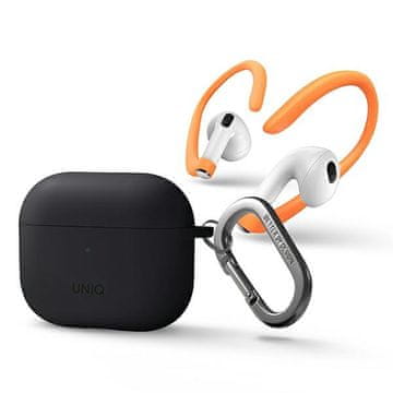 UNIQ Futrola s kukicama za uši za AirPods 3. generacije Nexo, siva