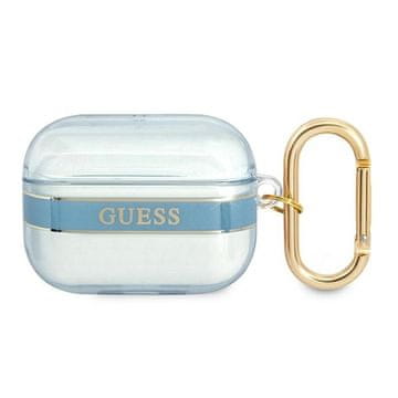 Guess Futrola za AirPods Pro Strap Collection plava