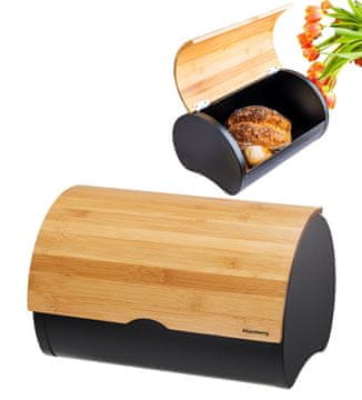 KLAUSBERG Čelična posuda za kruh 32 cm KB-7711