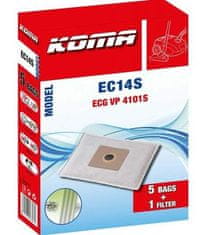 KOMA Vrećice za usisavač EC14S - ECG VP 4101S