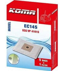 KOMA Vrećice za usisavač EC14S - ECG VP 4101S