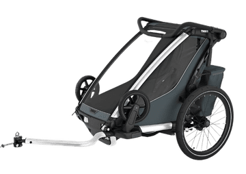 Thule Chariot Cross 2 Single prikolica za bicikl, Dark Slate
