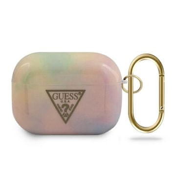 Guess Tie & Dye kolekcija ružičaste maskice za AirPods Pro