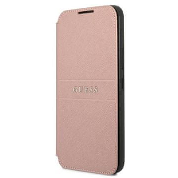 Guess GUBKS22MPSASBPI S22+ S906roza/roza knjiga Saffiano Stripes