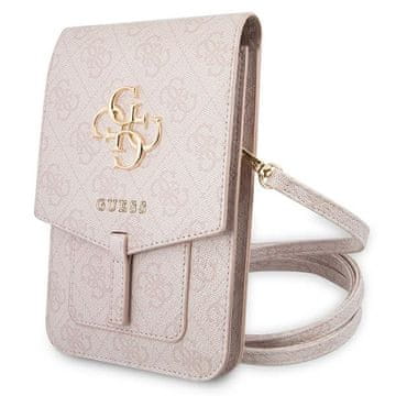 Guess Guess GUWBG4GFPI torbica 4G Metal Gold Logo, roza