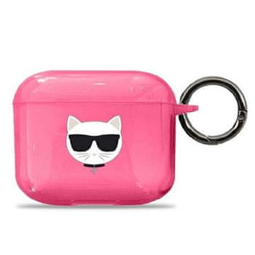 Karl Lagerfeld Choupette ružičasta futrola za AirPods 3
