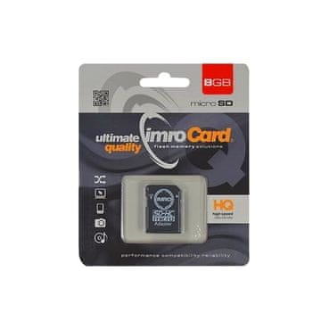 IMRO Imro Microsd Memorijska Kartica 8Gb Za Mobitele I Tablete S Sd Adapterom