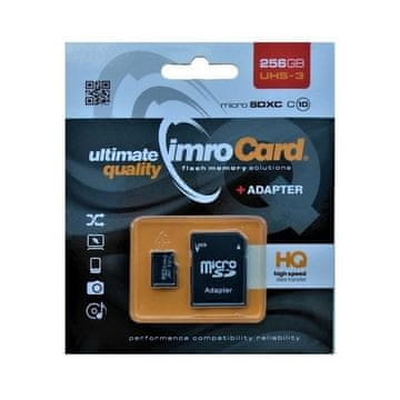 IMRO Memorijska kartica MicroSDXC 256 GB + UHS-3