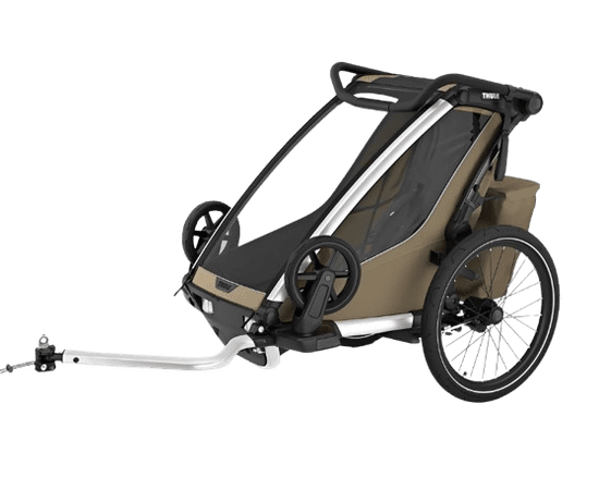 Thule Chariot Cross 2 Single prikolica za bicikl, kaki boje