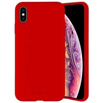 Mercury Silikonska maskica za iPhone 14 Plus crvena