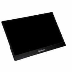 Verbatim Verbatim Monitor 15.6 Full Hd 1080P Prijenosni Zaslon Osjetljiv Na Dodir Za Prijenosno Mrežu I Telefon