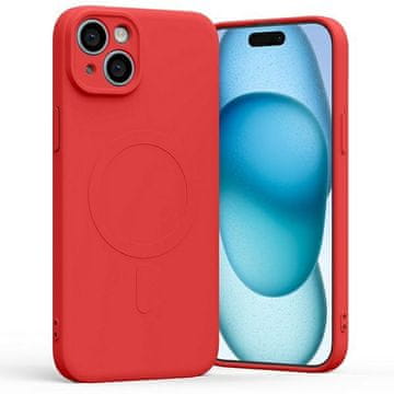 Mercury Crvena maskica za iPhone 15 Plus MagSafe