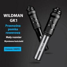 INNA Wildman Ručna Pumpa Za Bicikl Univerzalna Kompatibilna