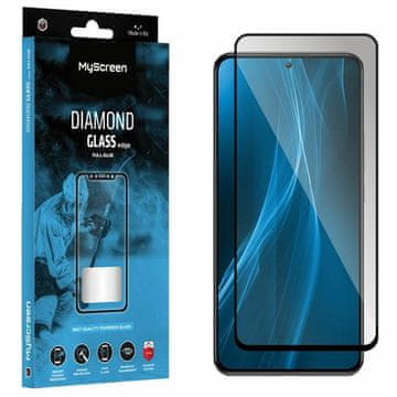 MyScreen Protector Kaljeno staklo za Xiaomi Poco F5 Pro MS Diamond Edge Full Glue crno