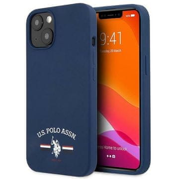 U.S. Polo Assn. Silikonska maskica US Polo kolekcija za iPhone 13 mini, tamnoplava