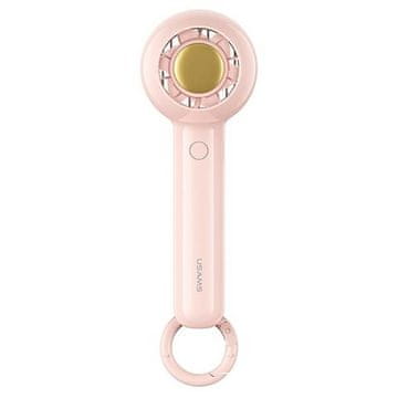 USAMS Mini ručni ventilator Candy Series 1200mAh ružičaste boje