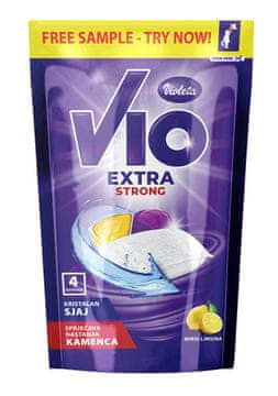 Violeta Vio tablete za perilicu posuđa 4 kos