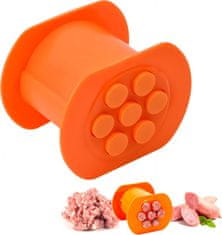 HOME & MARKER® Stiskalnik za ćevapčiće, kalup za 7 komada, praktični aparat za oblikovanje mesa | CEVAPMAKER