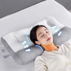 HOME & MARKER® Ergonomski ortopedski jastuk za vrat i ramena s memorijskom pjenom | RESTIZINKA