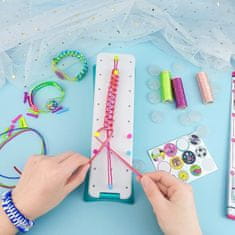 JOJOY® Komplet za domaće pletenje narukvica, Kreativni set za pletenje | BRAIDMAKER