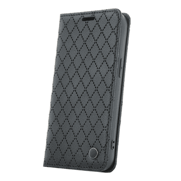 Onasi Preklopna torbica Karo za Xiaomi Redmi 14C / Poco C75 - crna